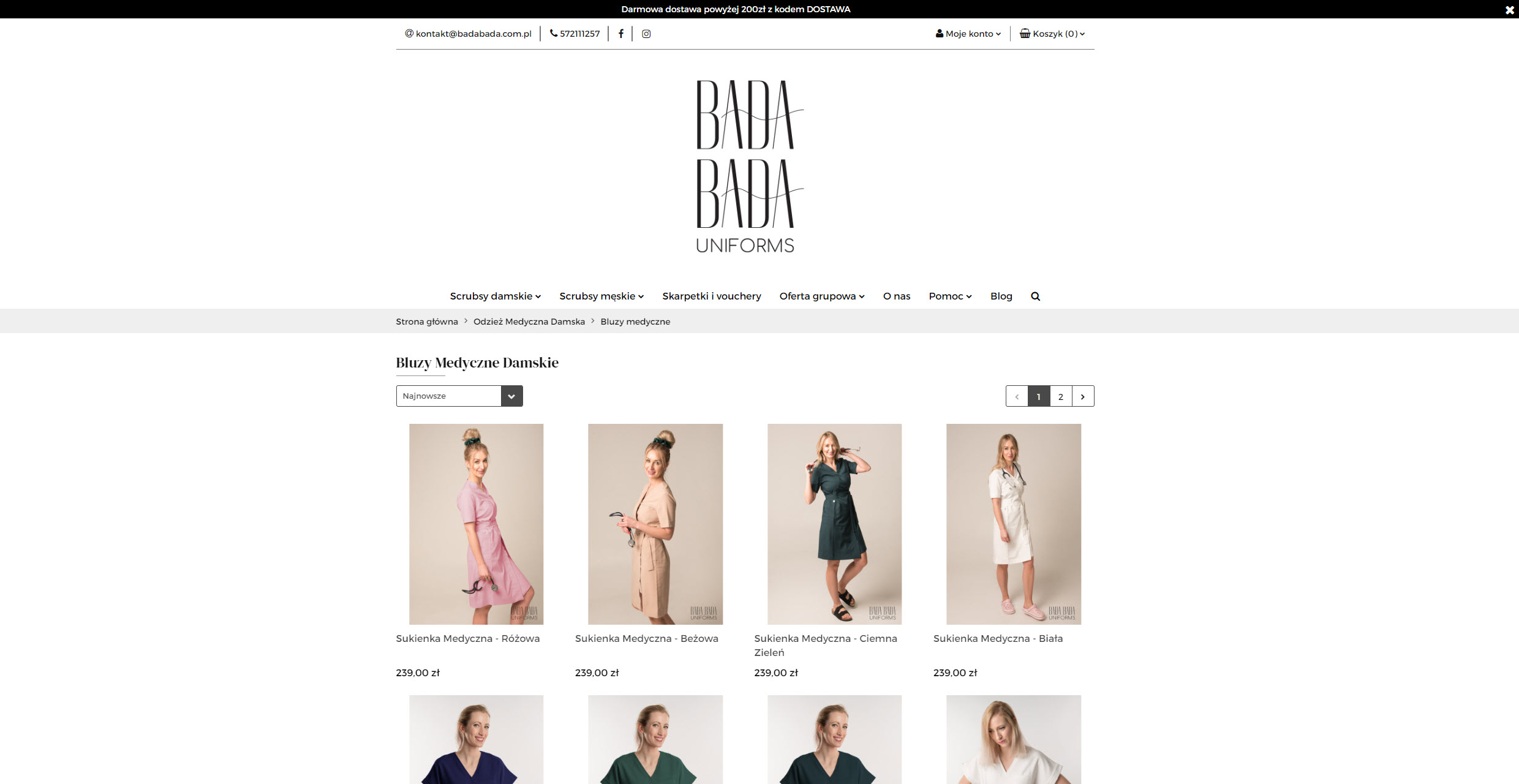 Komfort, który pracuje razem z Tobą - jak wybrać bluzy medyczne damskie do intensywnego trybu pracy?