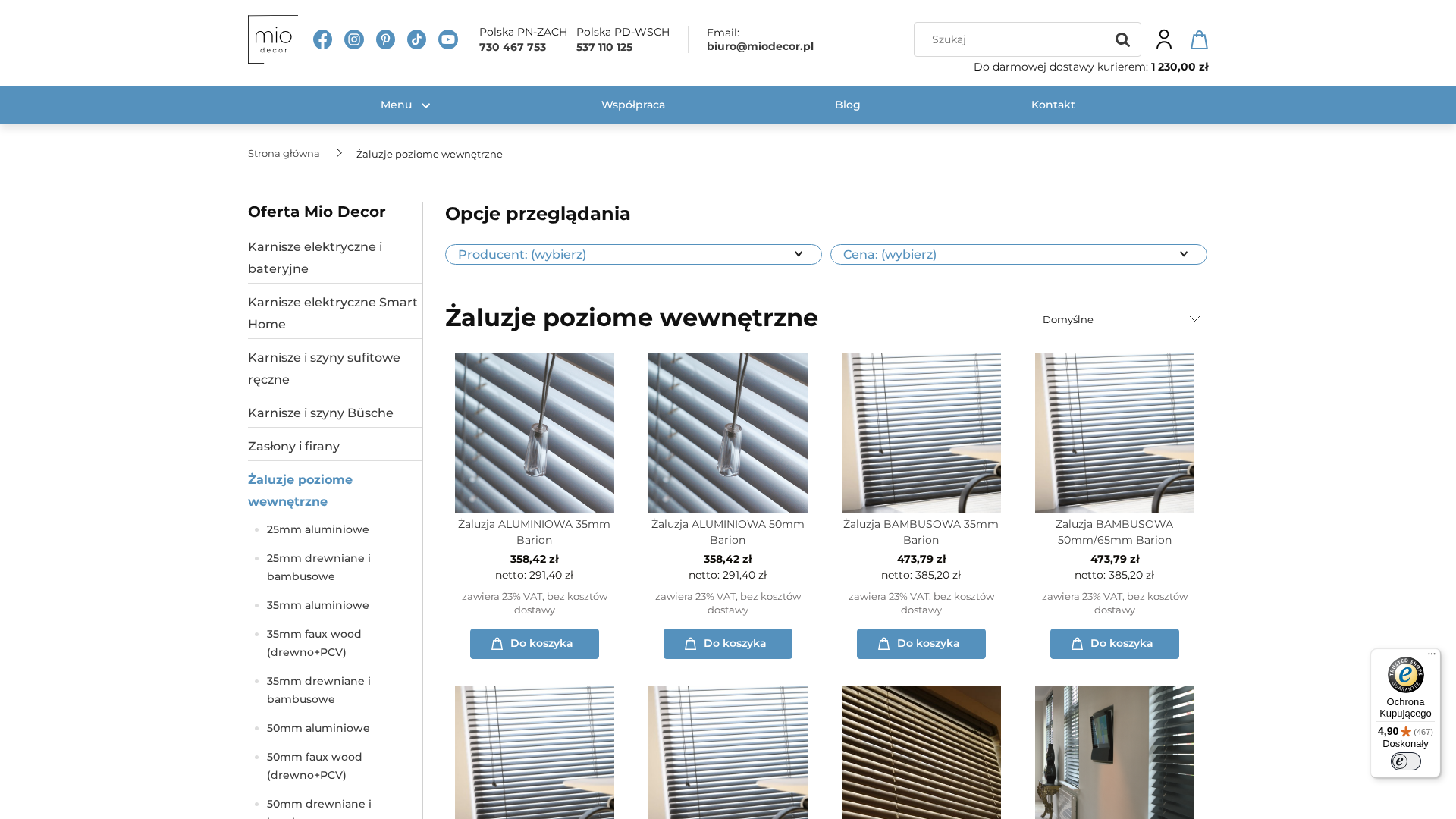 Jakie błędy najczęściej popełnia się przy wyborze żaluzji poziomych?
