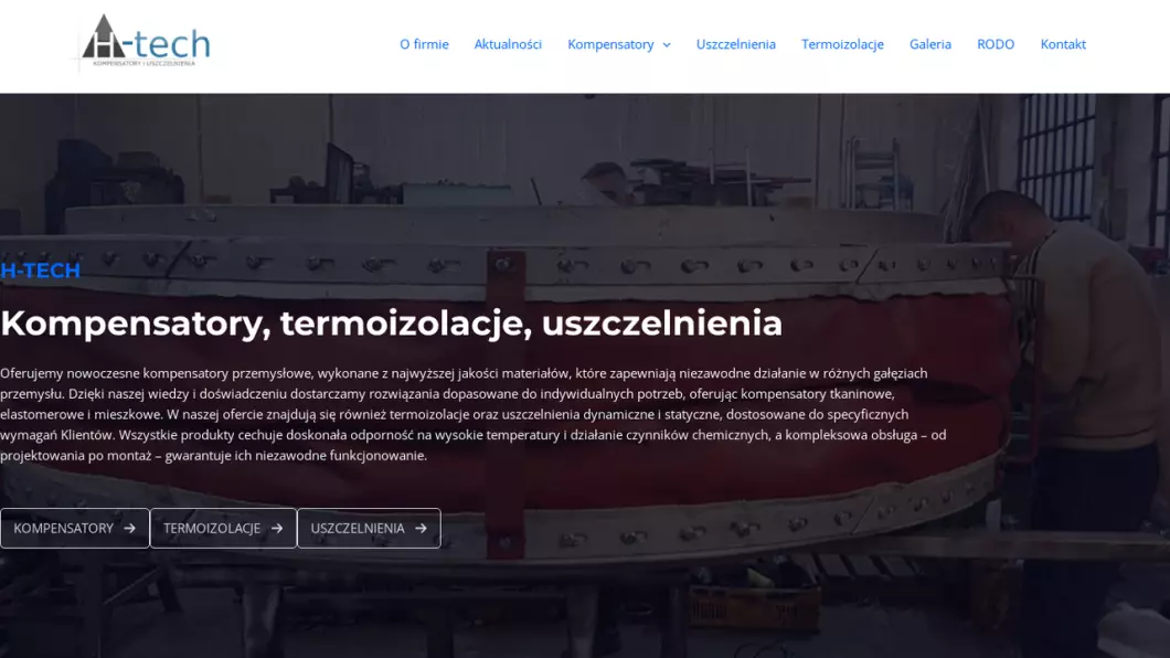 Zrzut ekranu strony